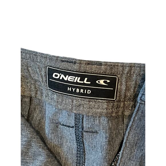 Oneil Flat Front Chino Shorts Mens 34x9.5 - Picture 3 of 5